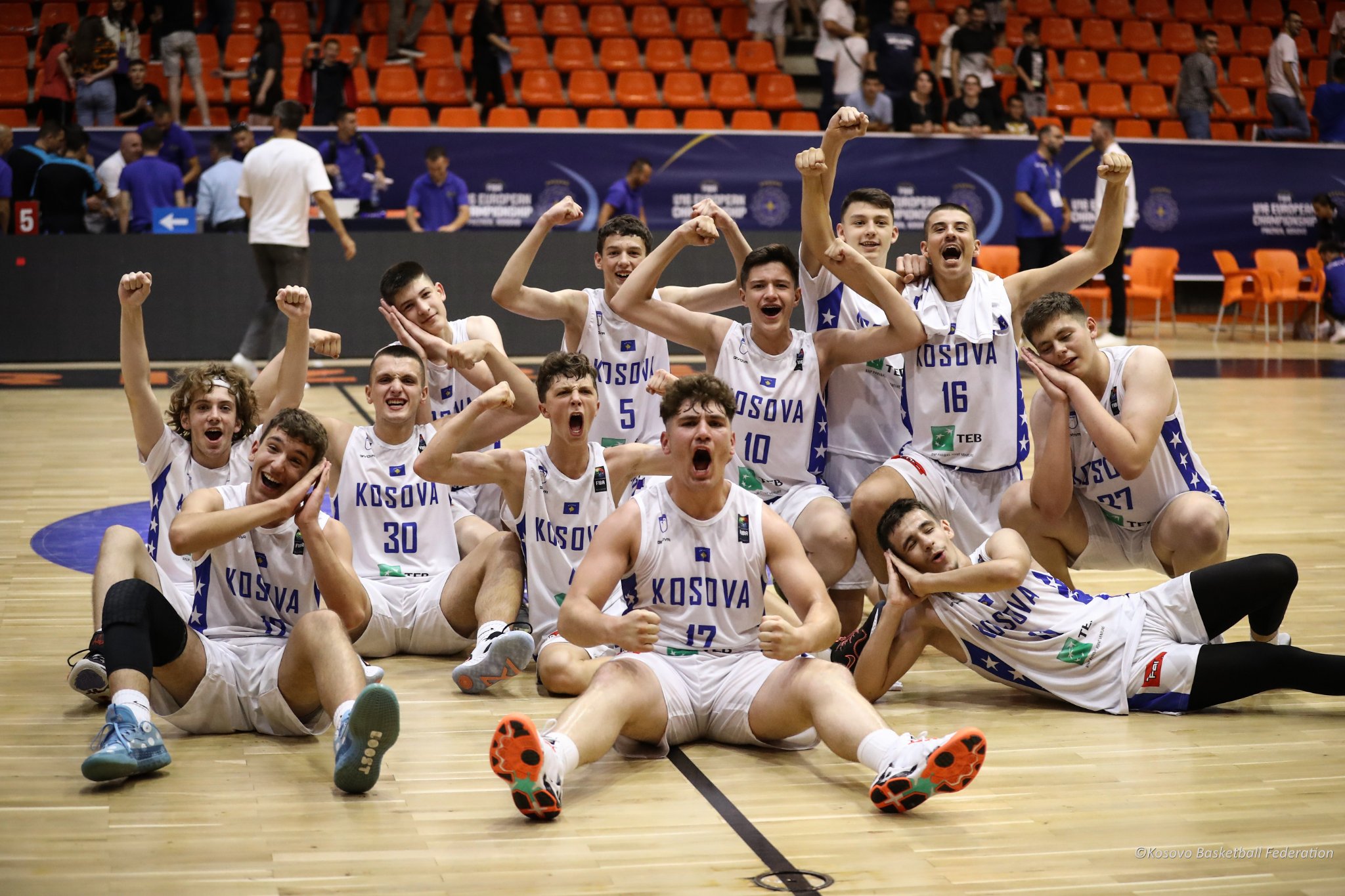 Pamje nga ndeshja Kosova – Shqipëria